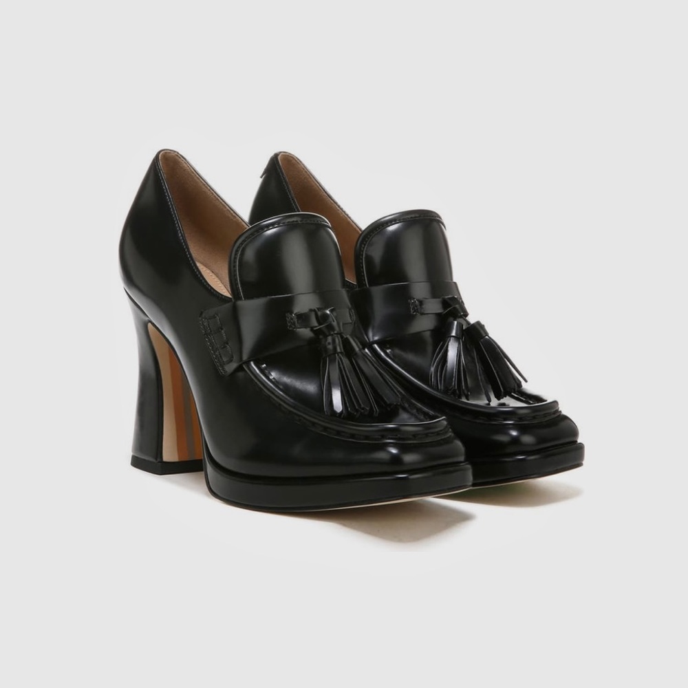Sam Edelman Black Tassel Heels - Picture 9 of 15